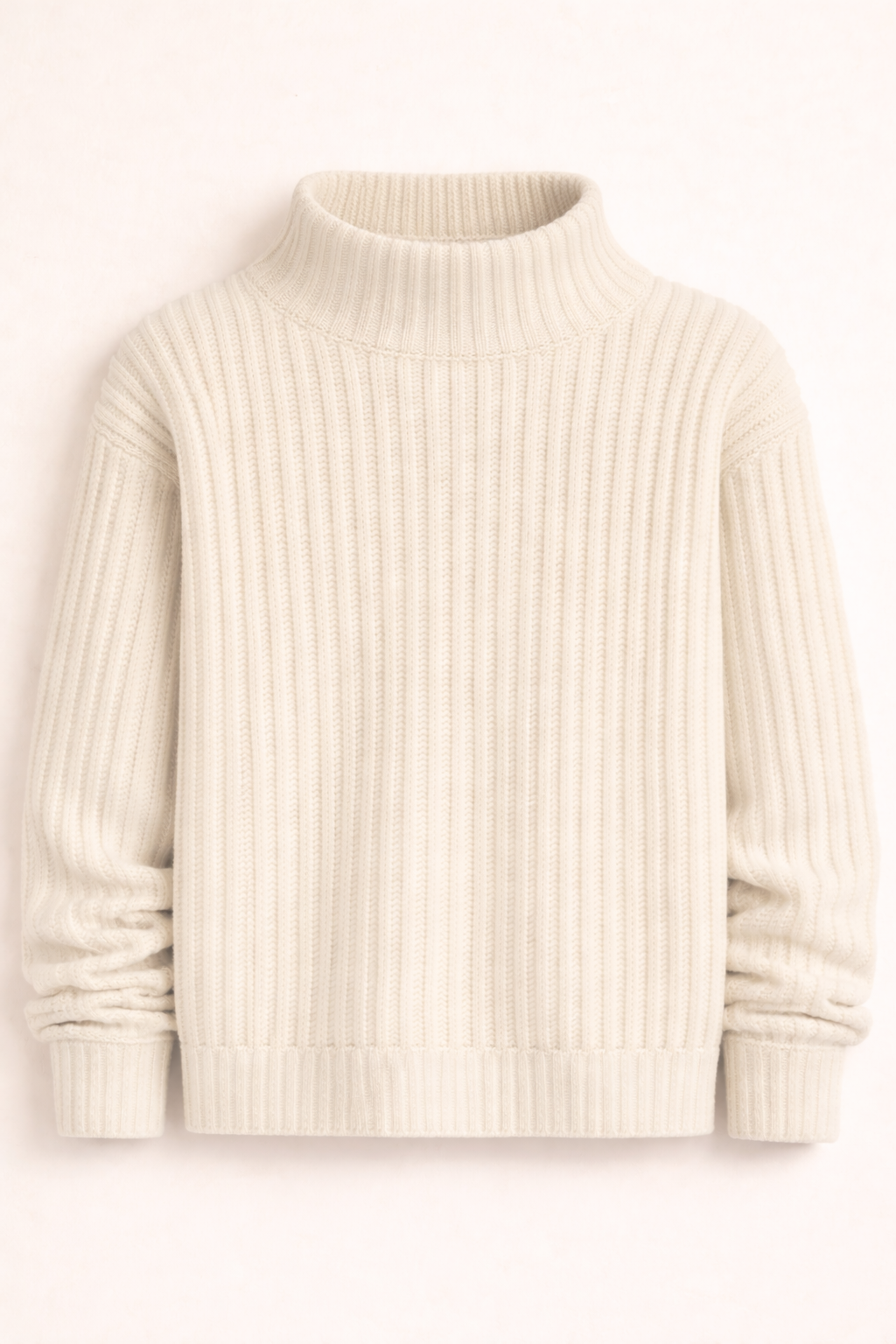 Off White Veil High Neck Knit